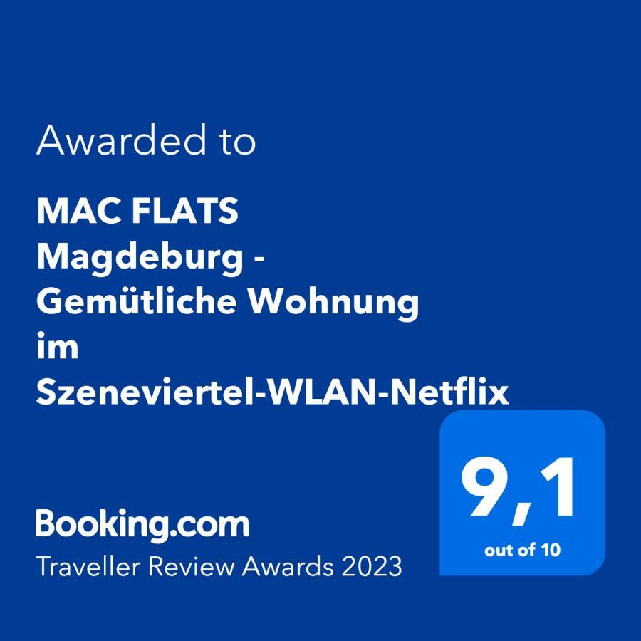 Blue Chili 06 - Gemuetliche Wohnung Im Szeneviertel-Wlan-Netflix Maagdenburg Buitenkant foto